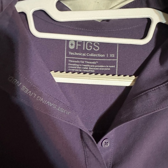 FIGS Purple Jam Set - Rafaela XS top, joggers SP - Picture 4 of 4